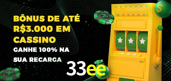 33ee melhor bônus de depósito